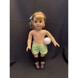 American Girl Athletic Ware-Volleyball, Shorts, Shin Guards, Cleats-No Doll